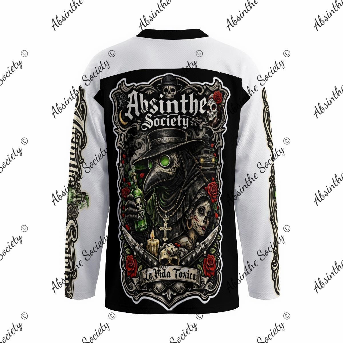La Vida Toxica - Plague Saint - Hockey Jersey