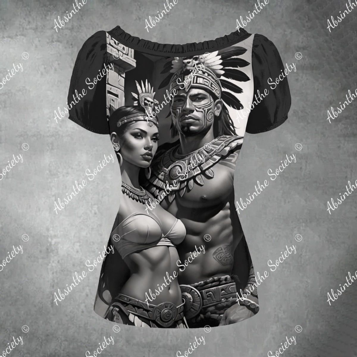 Eternal Royalty - Mexico Pride - Puff Sleeve Shirt