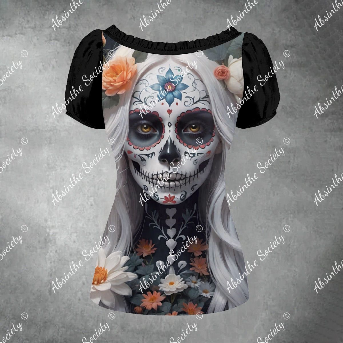 Nightshade Gothic - Puff Sleeve Shirt