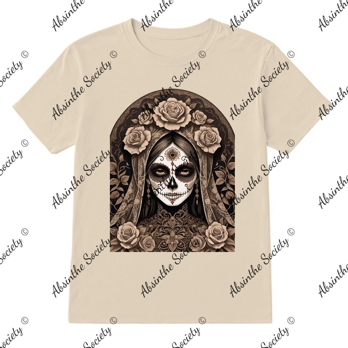 Sepia Catrina Saint Printed in USA