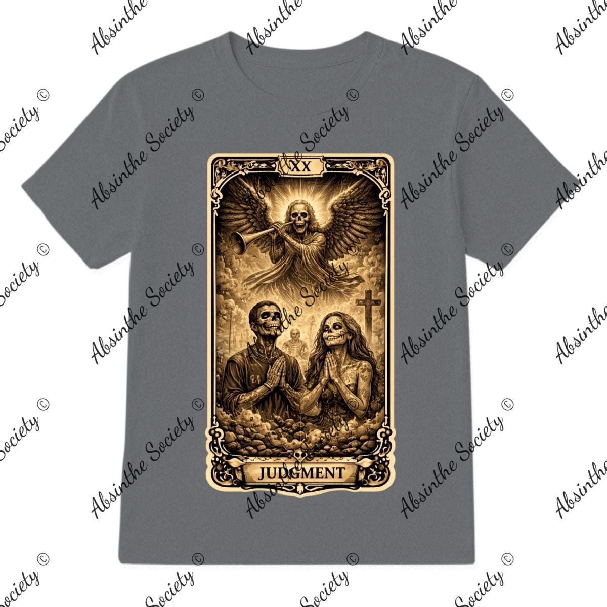 The Judgement | Tarot T-Shirt | Printed in USA Graphite