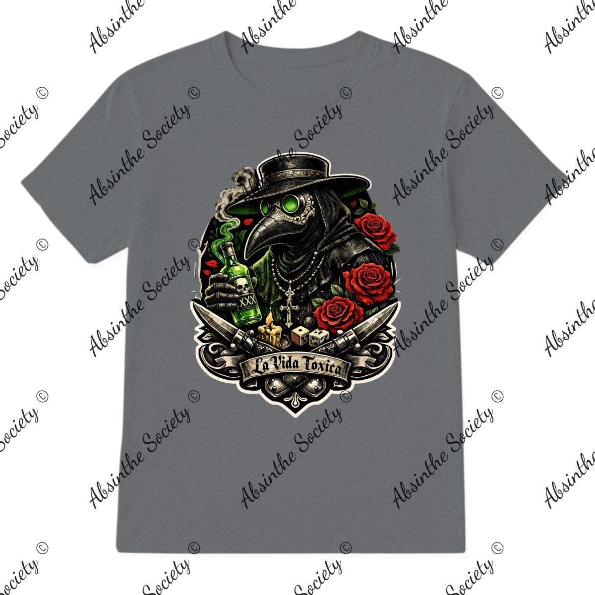La Vida Toxica - Plague Saint - T-Shirt Printed in USA
