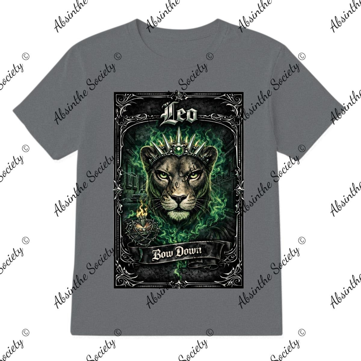 Leo Lioness T-Shirt Printed in USA