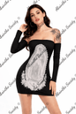 ⭐ La Virgin Blanca - Off-shoulder Mini Dress White