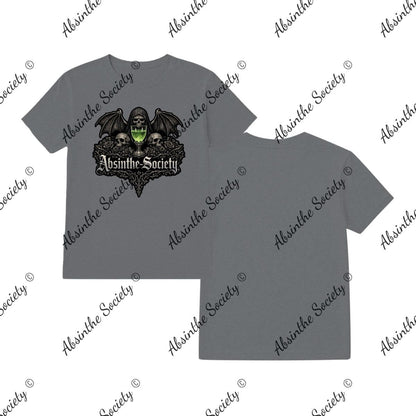 Death by Absinthe - Absinthe Society T-Shirt |Made in USA Graphite