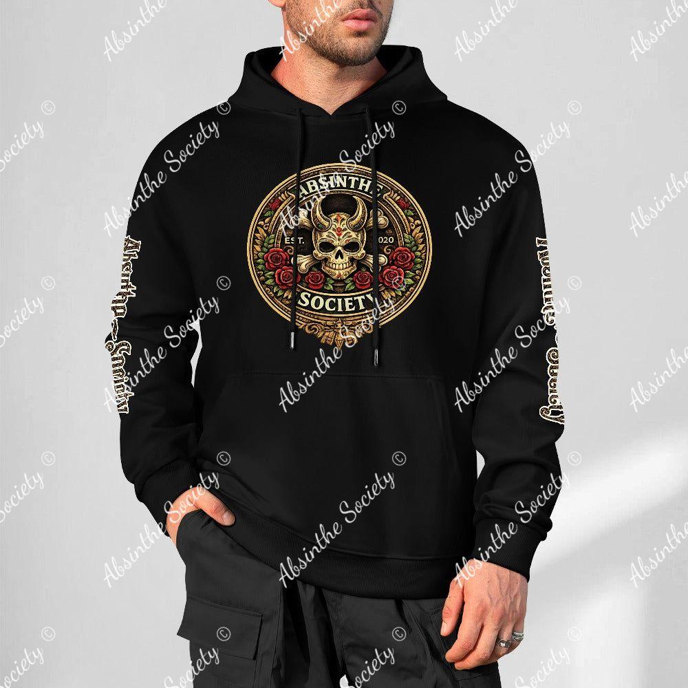 Absinthe Society Color Logo - Pure Cotton Hoodie