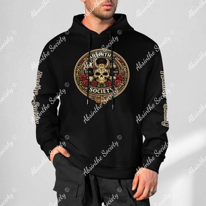 Absinthe Society Color Logo - Pure Cotton Hoodie