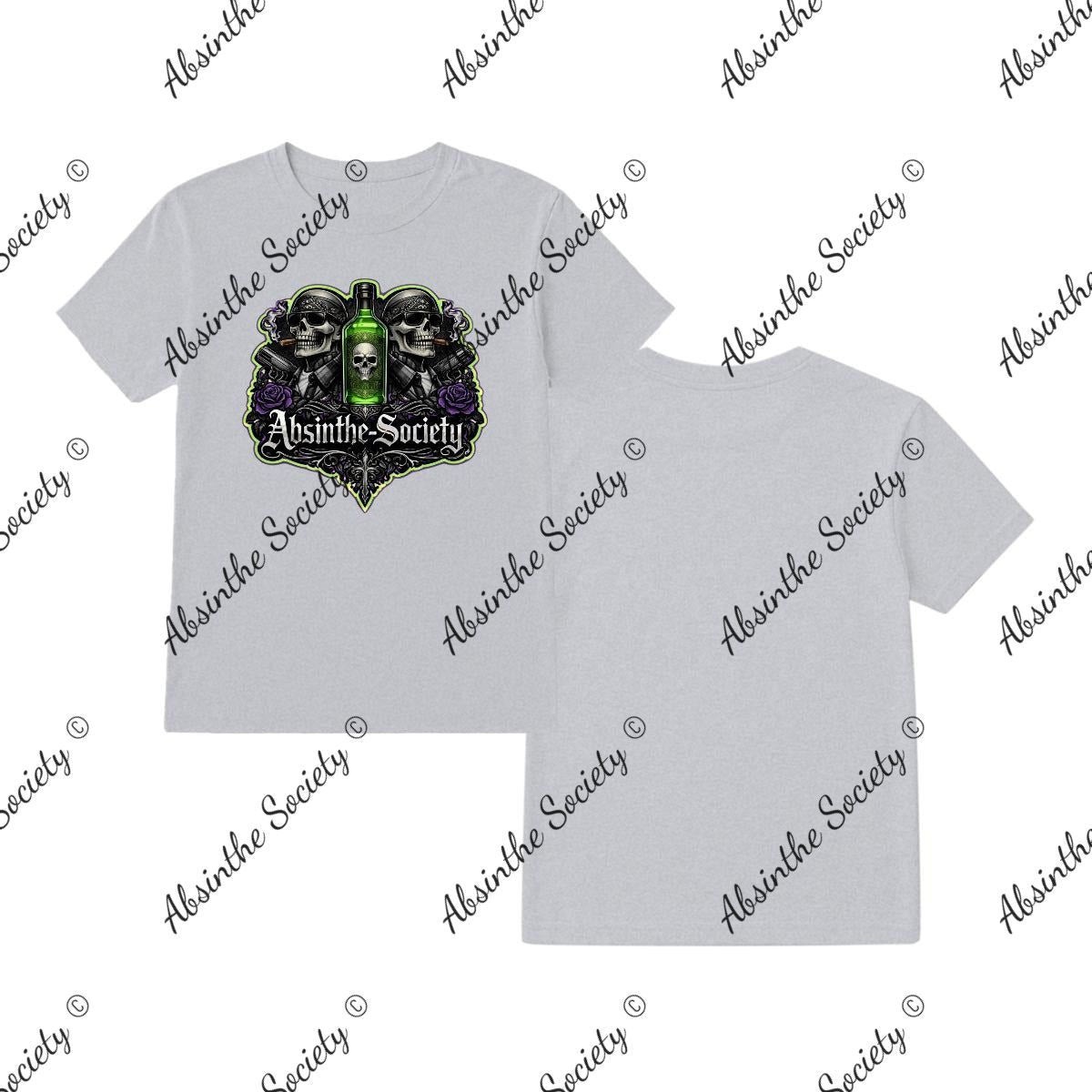 For the Homies T-Shirt | Absinthe Society Sport Grey
