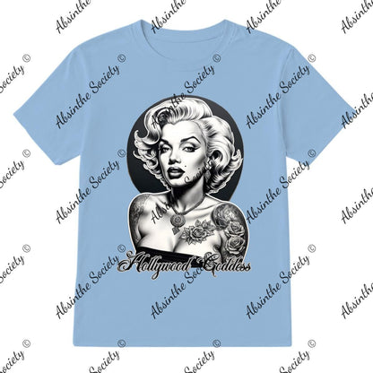 Marilyn Hollywood Goddess- T-Shirt Printed in USA