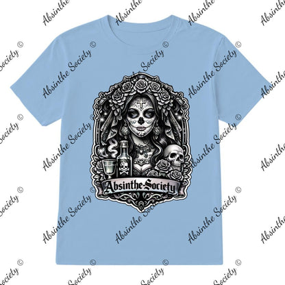 Absinthe Society Catrina - T-Shirt Printed in USA