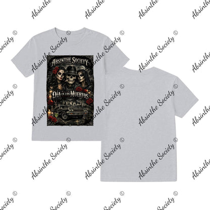 Día de los Muertos Absinthe T-Shirt | Absinthe Society Sport Grey
