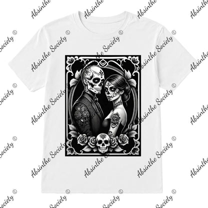 Ghostly Glamor | Unisex T-Shirt | Gildan 5000 | DTF Print | Printed in USA | Absinthe Society