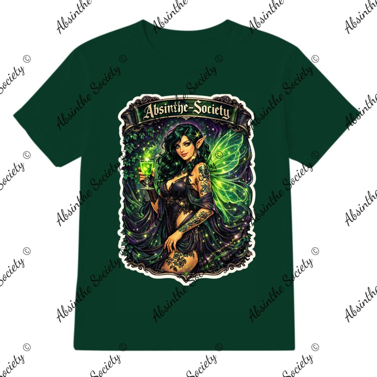 Green Fairy- Full Scale T-Shirt Printed in USA