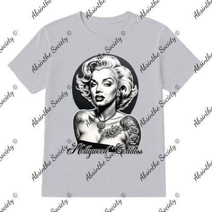 Marilyn Hollywood Goddess- T-Shirt Printed in USA
