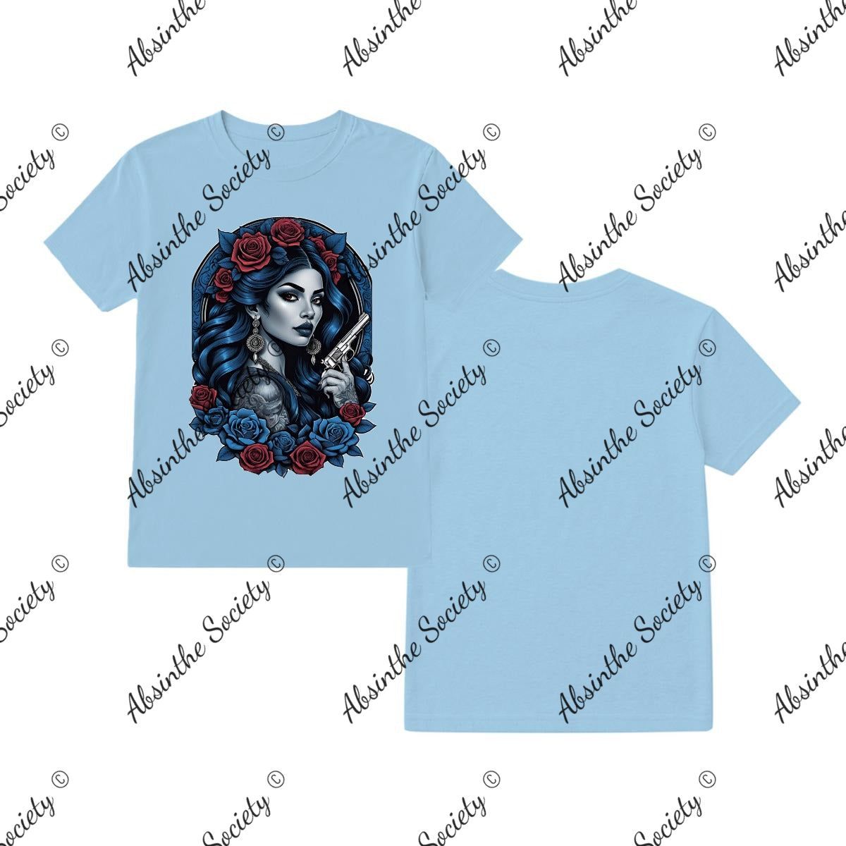 Dangerous Blues T-Shirt Light blue