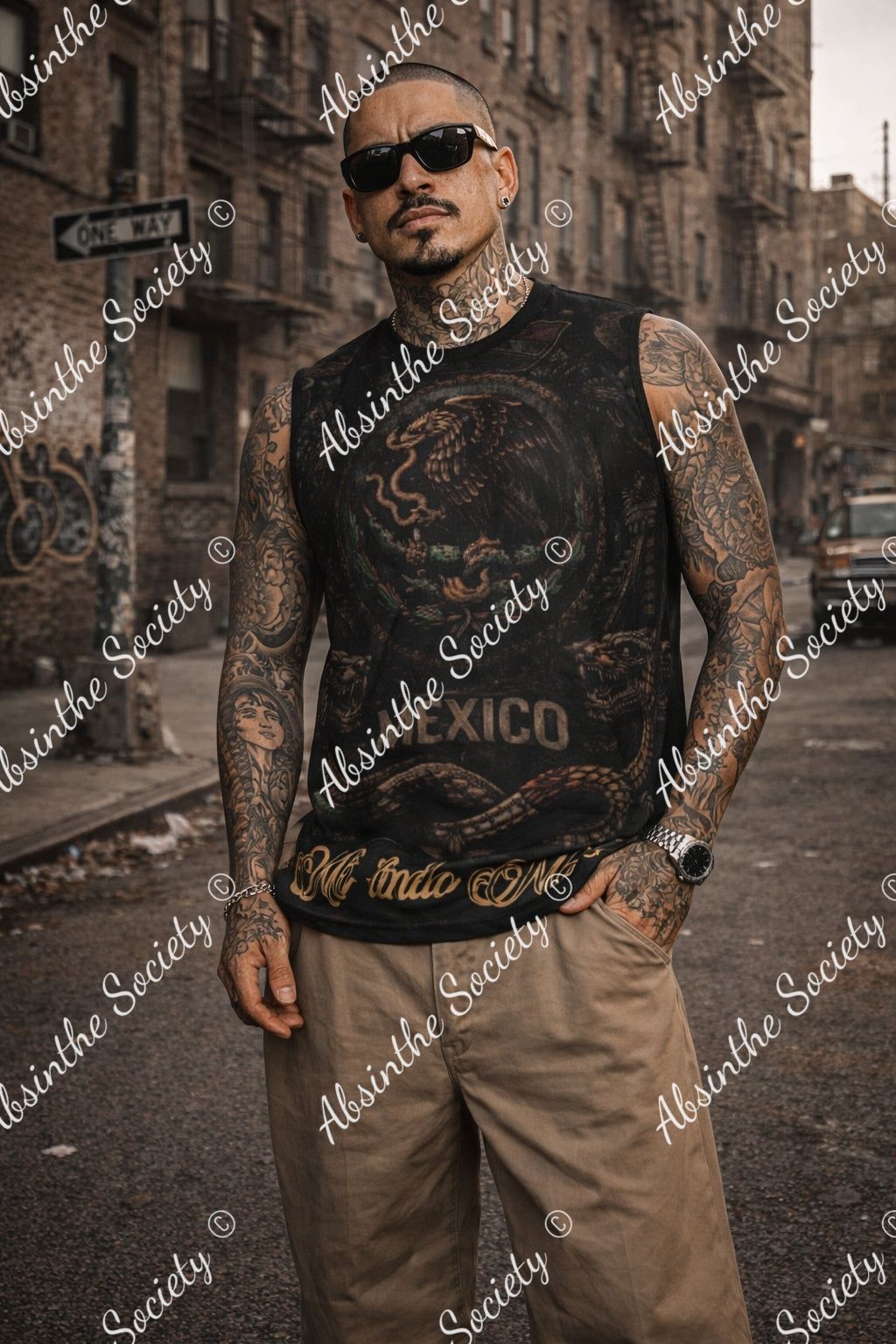 Mi Lindo México - Tank Top | Cotton White