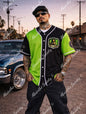 Absinthe Society - Green Fairy - Baseball Jersey White