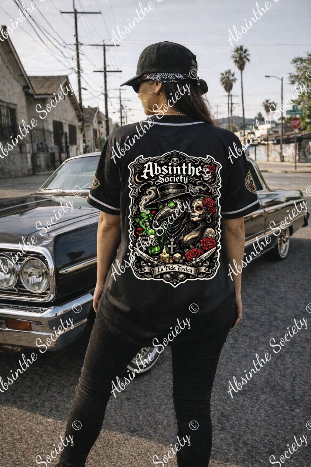 La Vida Toxica - Pareja Toxica 2 - Baseball Jersey