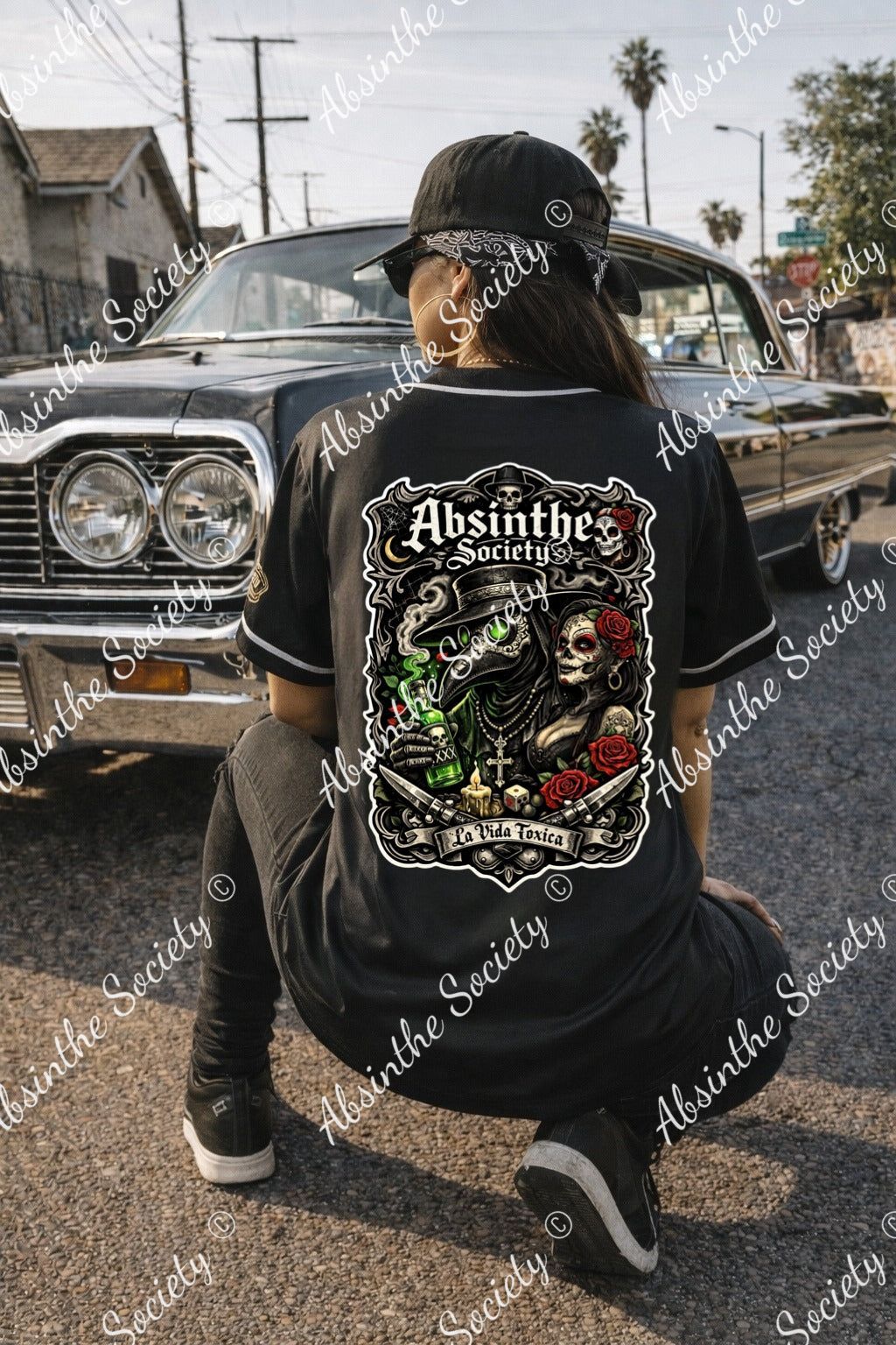 La Vida Toxica - Pareja Toxica 2 - Baseball Jersey