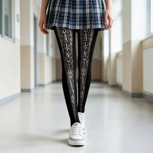 Saint & Sinner | Pantyhose | Dark Chicana Gothic Fashion