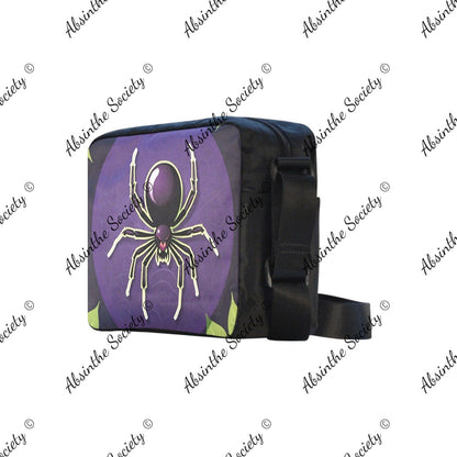 Venomous Cross-body Nylon Bag - Gothic Lightweight Travel