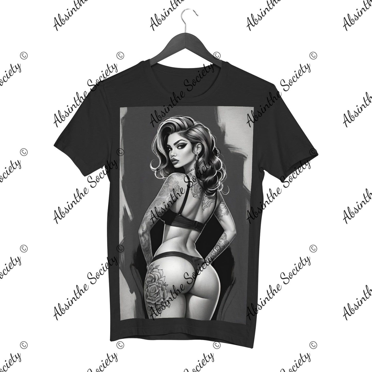 Rose Beauty Women's Cotton Short Sleeve T-shirt