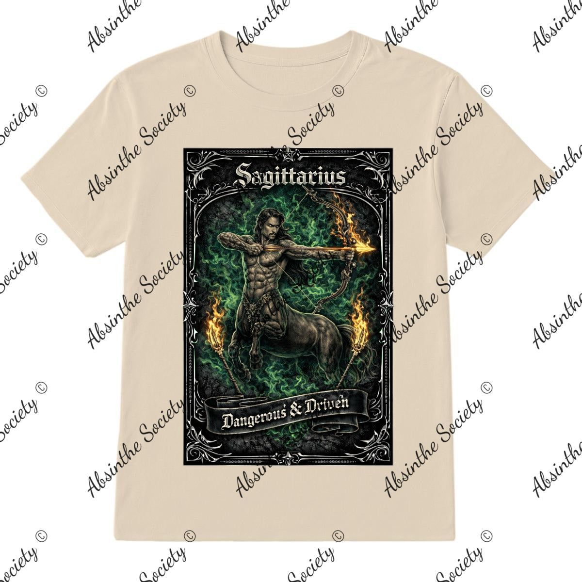 Sagittarius Mighty Centuar T-Shirt Printed in USA