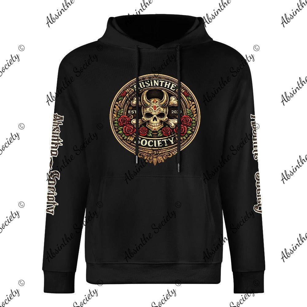 Absinthe Society Color Logo - Pure Cotton Hoodie