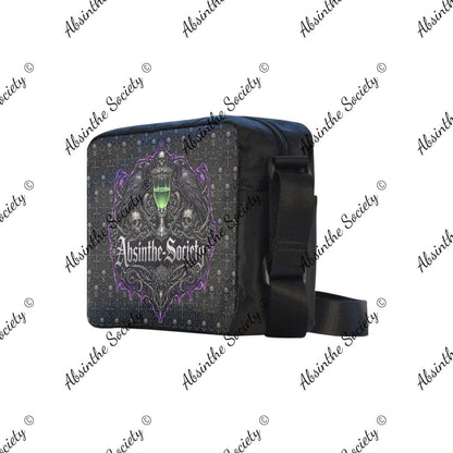 Quoth the Raven Cross-body Nylon Bag - Absinthe Society