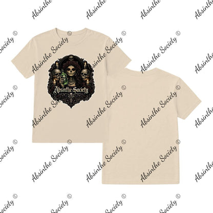 La Catrina de Absenta — La Viuda T-Shirt | Absinthe Society Sand