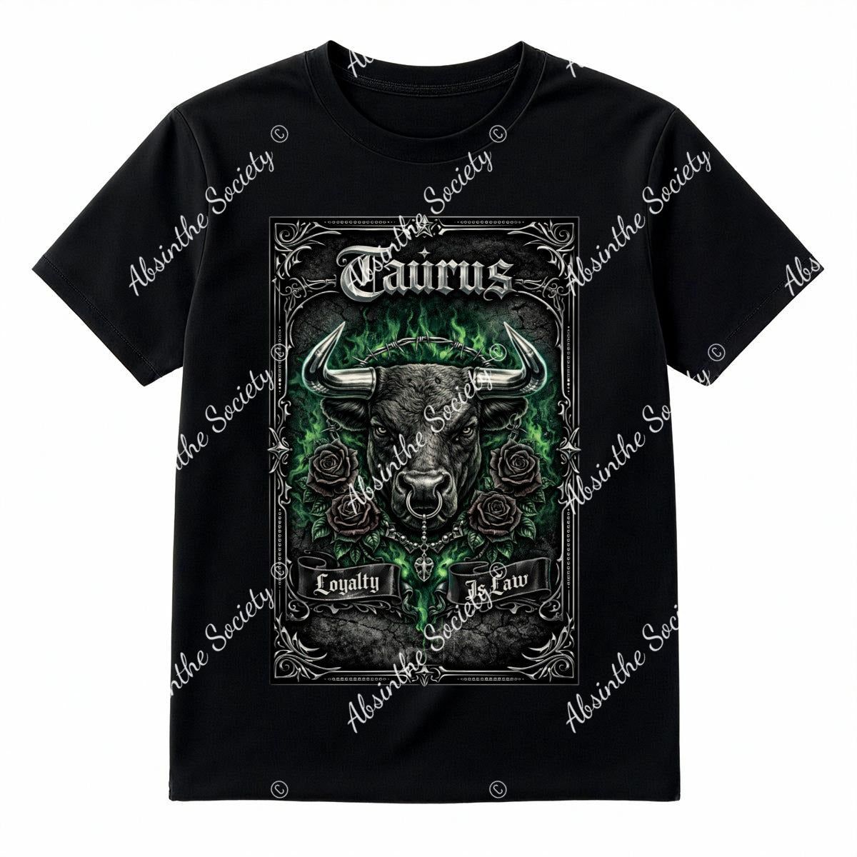 Taurus T-Shirt Printed in USA