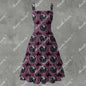 Moon Child Ruffle Hem Dress - Gothic Celestial Elegant White