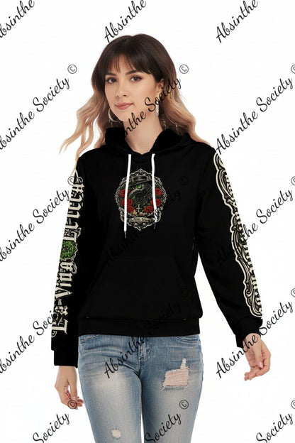 La Vida Toxica - Absinthe Society Pareja- Unisex Pullover Hoodie | Cotton