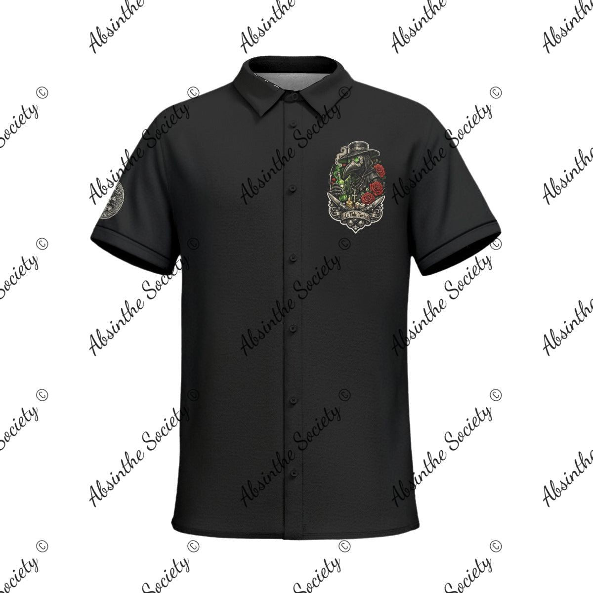 La Vida Toxica - Plague Saint & The Widow Business Shirt | Cotton