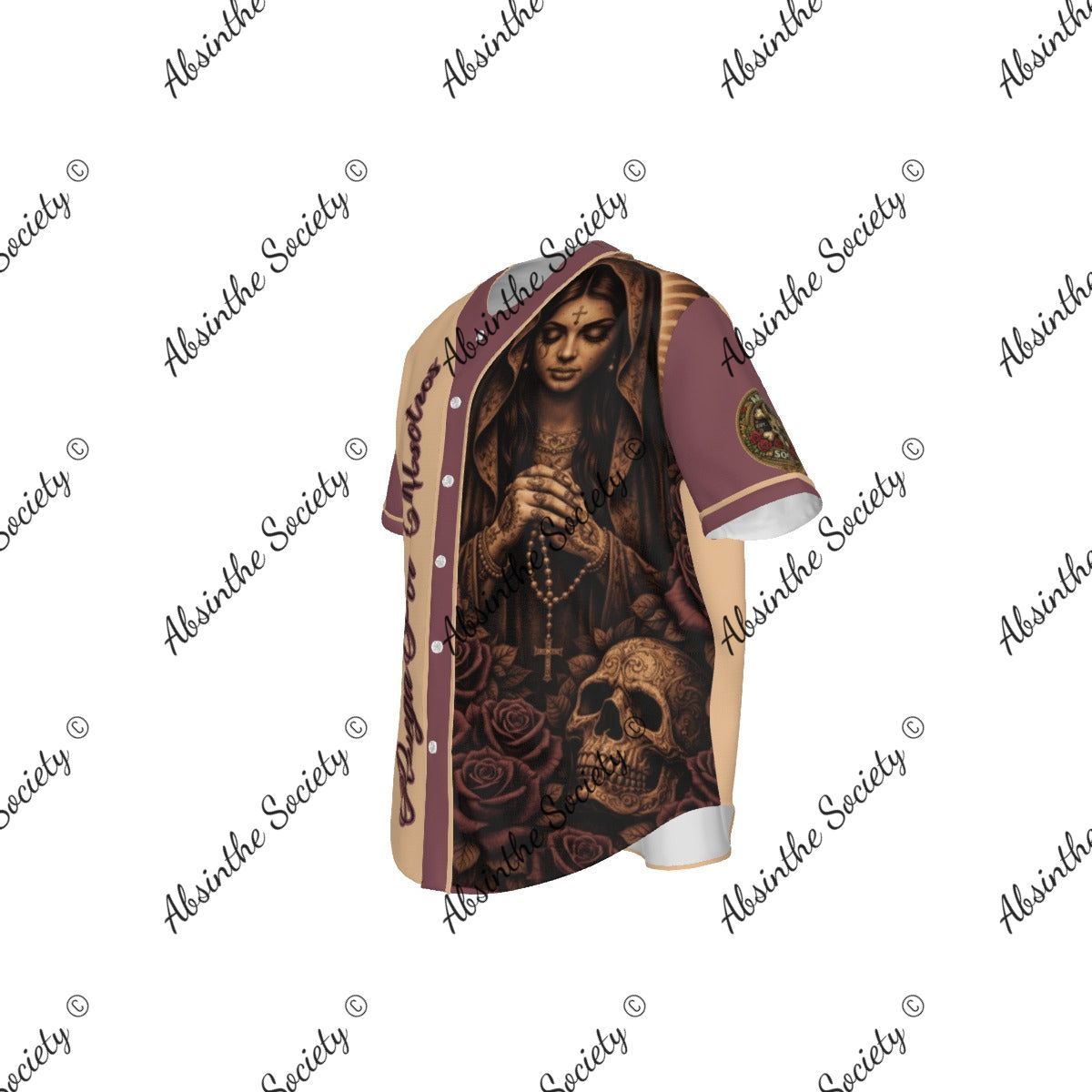 Ruega Por Nosotros Baseball Jersey | Absinthe Society 002
