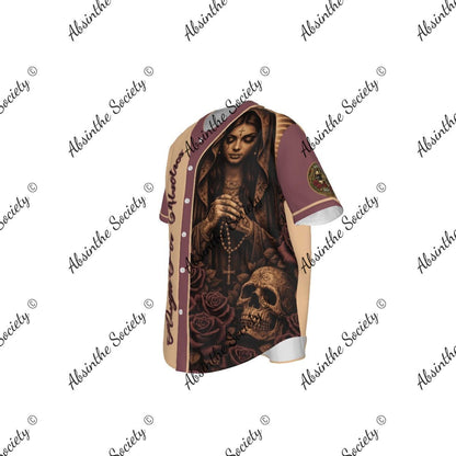 Ruega Por Nosotros Baseball Jersey | Absinthe Society 002
