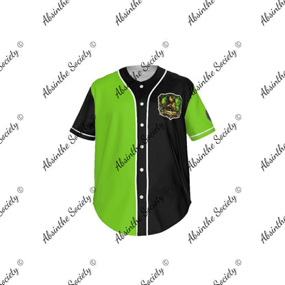 Absinthe Society - Green Fairy - Baseball Jersey