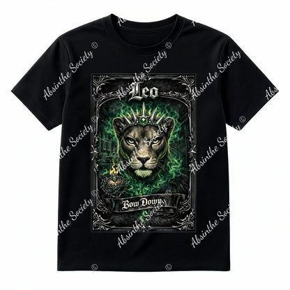 Leo Lioness T-Shirt Printed in USA