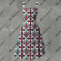 Zealot Ruffle Hem Dress - Gothic Devotion Elegant White