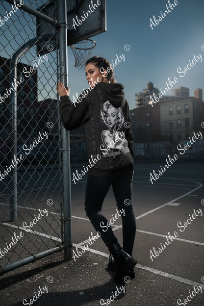 Hollywood Goddess - Pullover Hoodie White