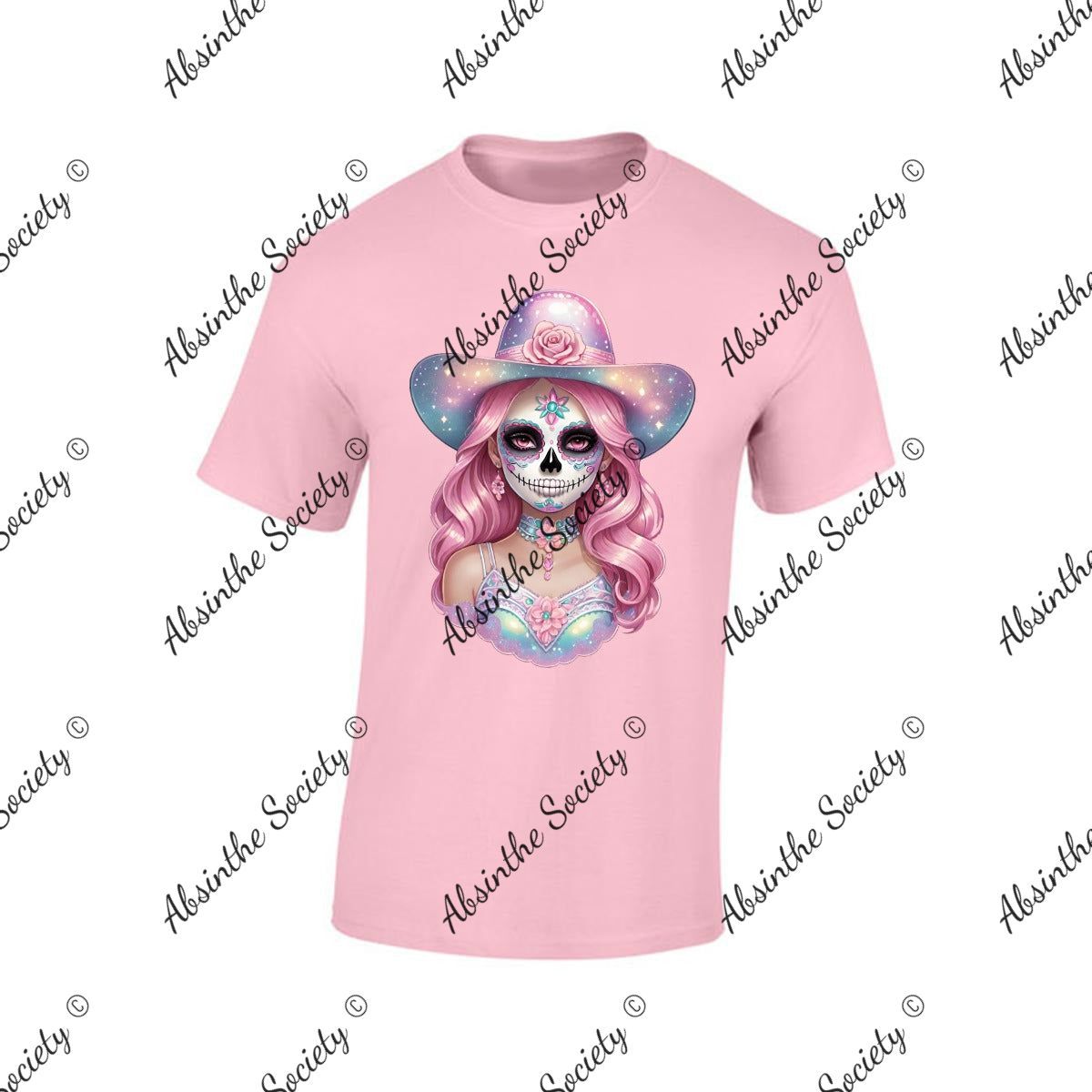 Gothic Sunshine - Pastel Catrina- Unisex T-Shirt