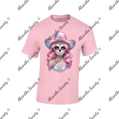 Gothic Sunshine - Pastel Catrina- Unisex T-Shirt