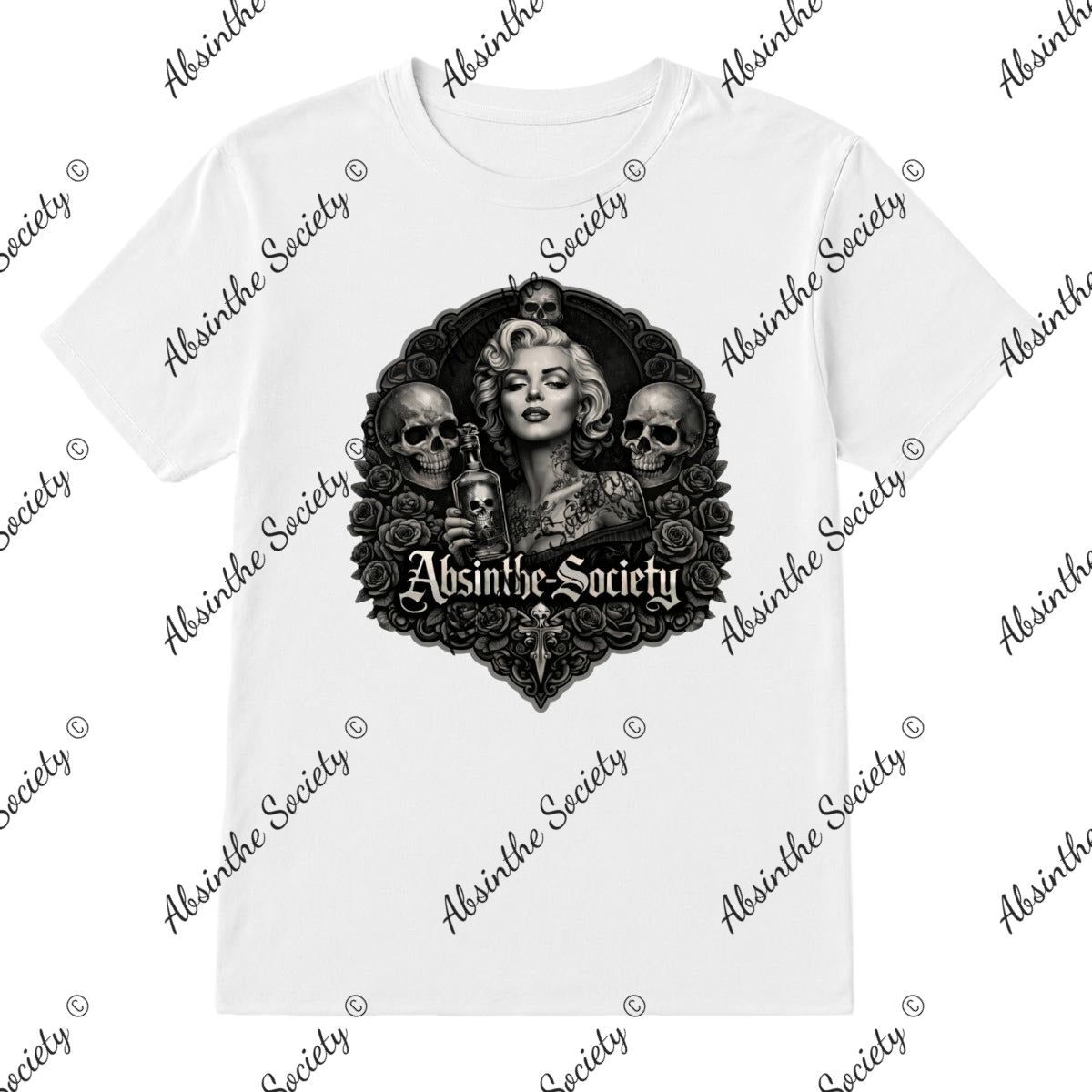 Marilyn Absinthe Society - T-Shirt Printed in USA