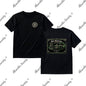 Aquí Seguimos — Timelines | Unisex Heavyweight T-Shirt | Printed in USA | Absinthe Society Black
