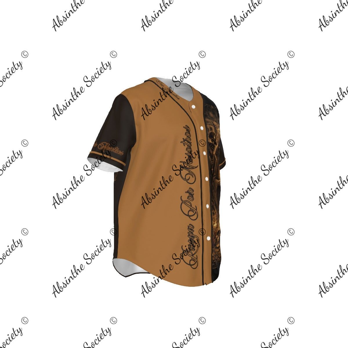 Los Santos Baseball Jersey | Dark Chicano Streetwear