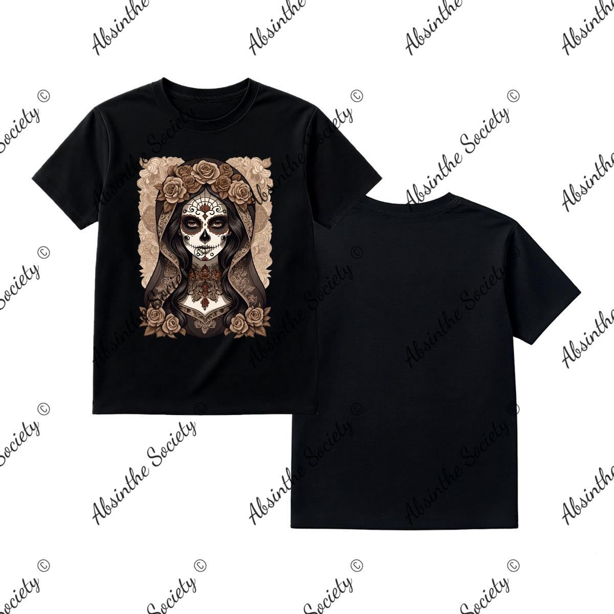 Dust and Bone Catrina Printed in USA Black