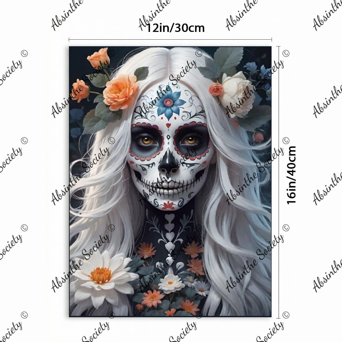 La Sombra | Framed Canvas Wall Art | Dark Chicana Gothic Home Décor