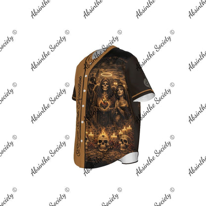 Los Santos Baseball Jersey | Dark Chicano Streetwear