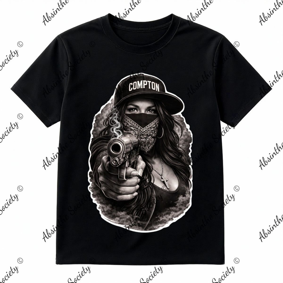 Compton - T-Shirt Printed in USA