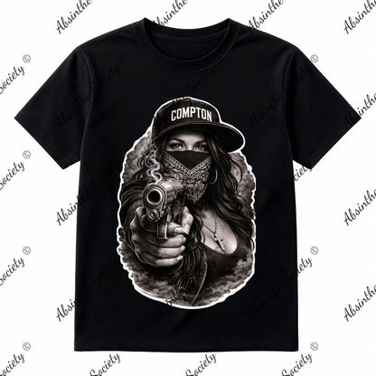 Compton - T-Shirt Printed in USA